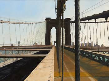 Jeff Bellerose, Rigging, 2013, oil on canvas, 29 x 42 in.